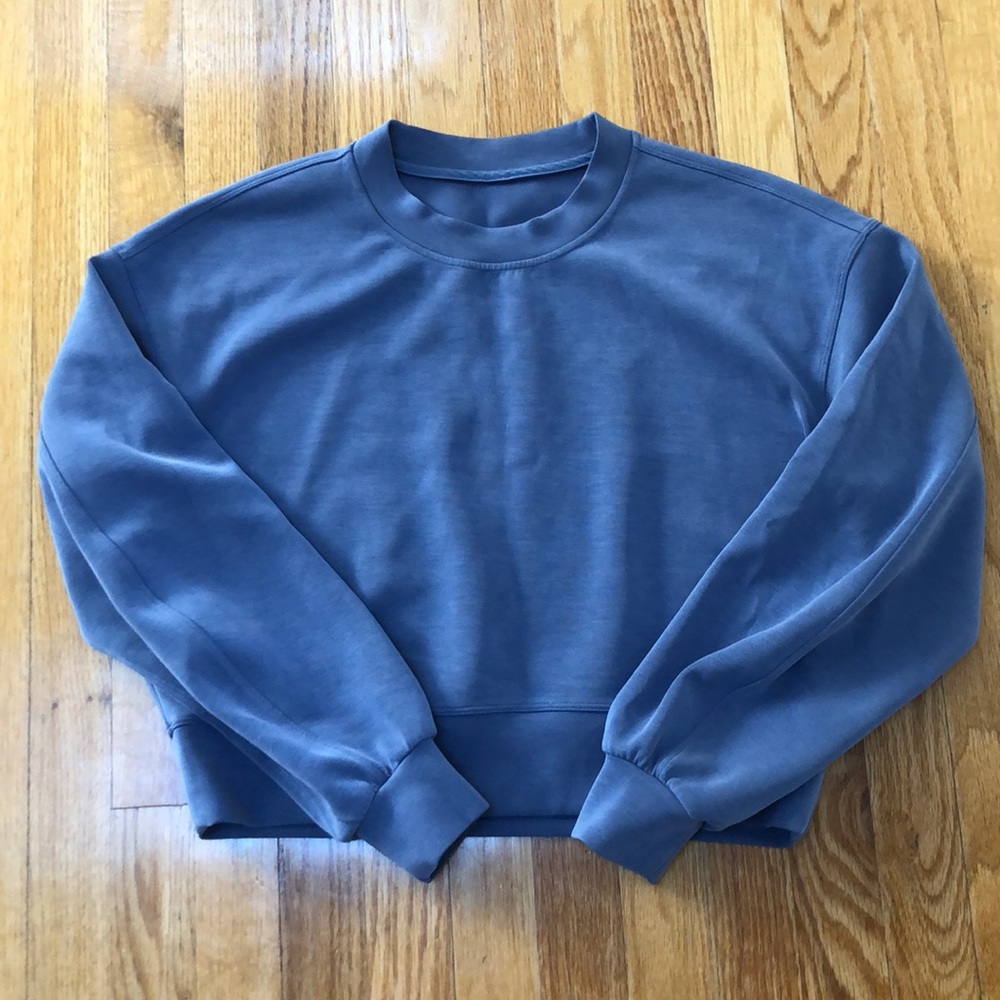 Lululemon Softstreme Oversized Cropped Crew 4